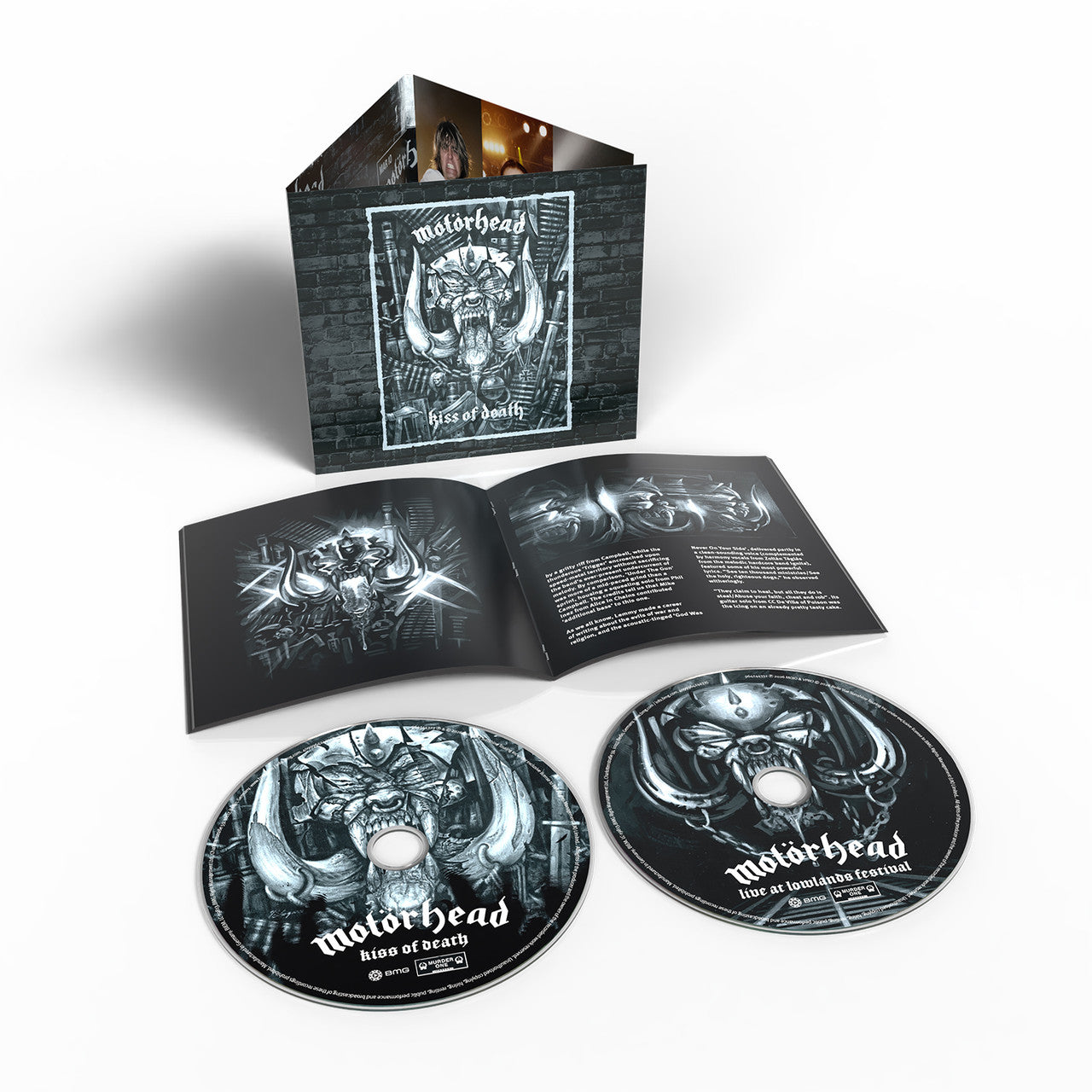 MOTORHEAD 'KISS OF DEATH' 20TH ANNIVERSARY 2CD