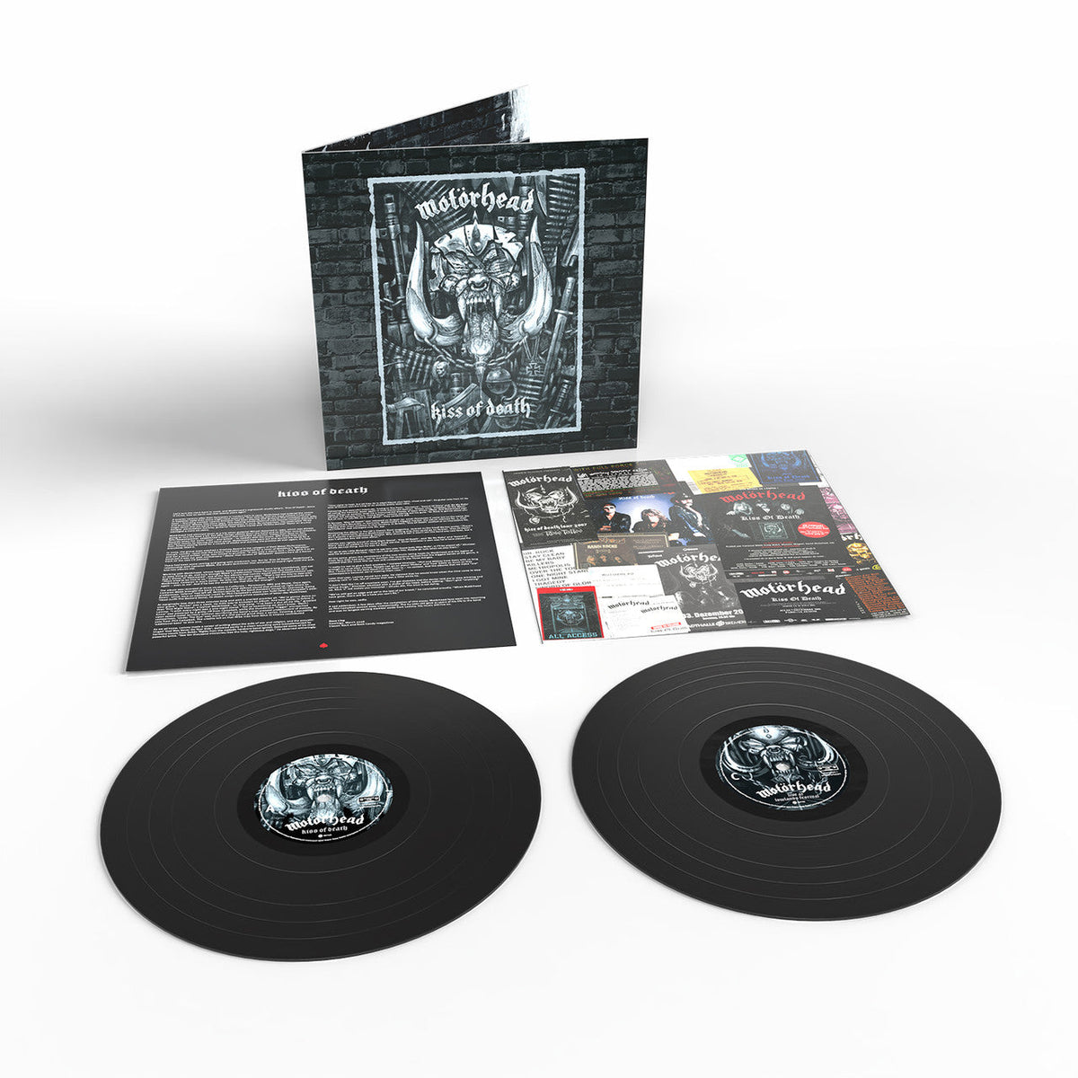 MOTORHEAD 'KISS OF DEATH' 20TH ANNIVERSARY 2LP - HALF-SPEED MASTER
