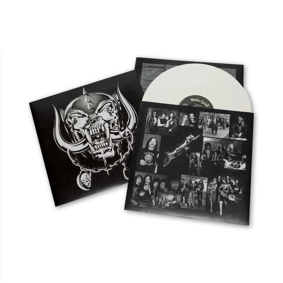 MOTORHEAD 'NO REMORSE' 2LP - WHITE