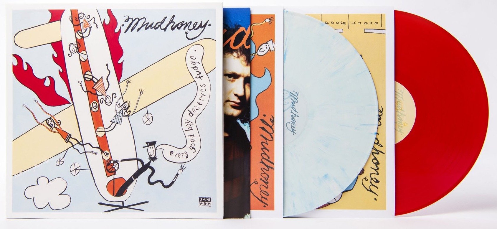 MUDHONEY 'EVERY GOOD BOY DESERVES FUDGE' 30TH ANNIVERSARY DELUXE 2LP - COLORED