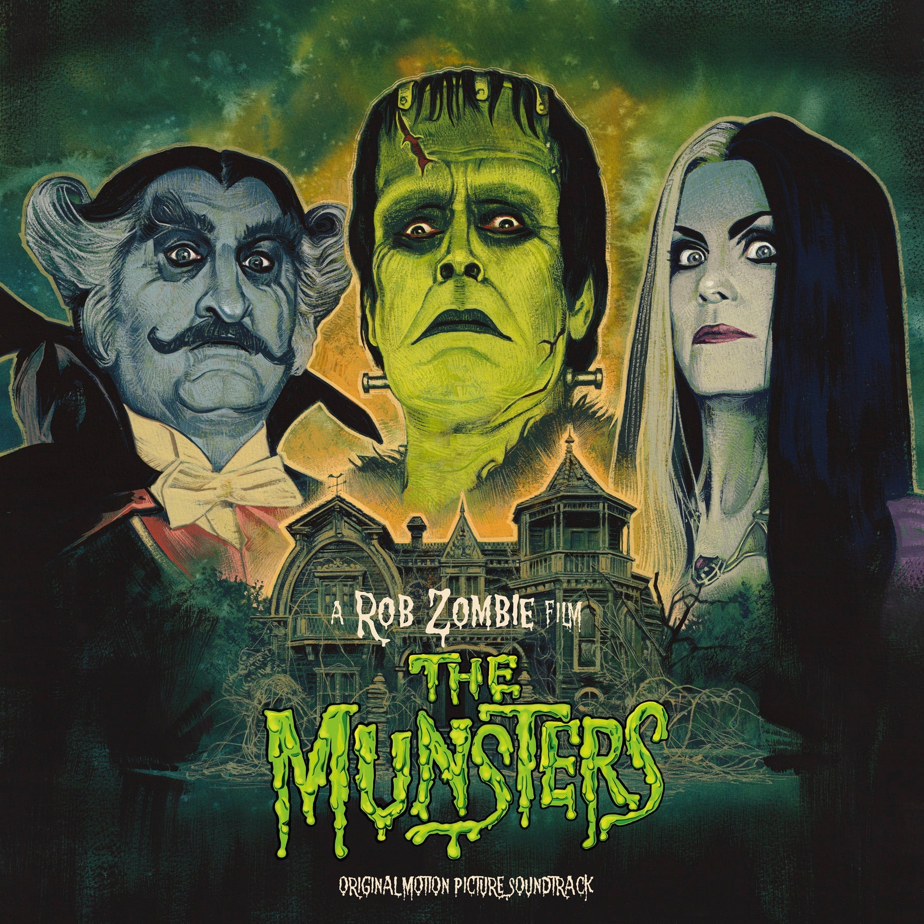 ROB ZOMBIE 'THE MUNSTERS' ORIGINAL SOUNDTRACK 2LP - COLOR