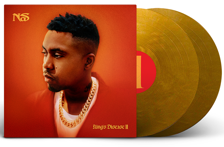 NAS 'KING'S DISEASE II' 2LP - GOLD