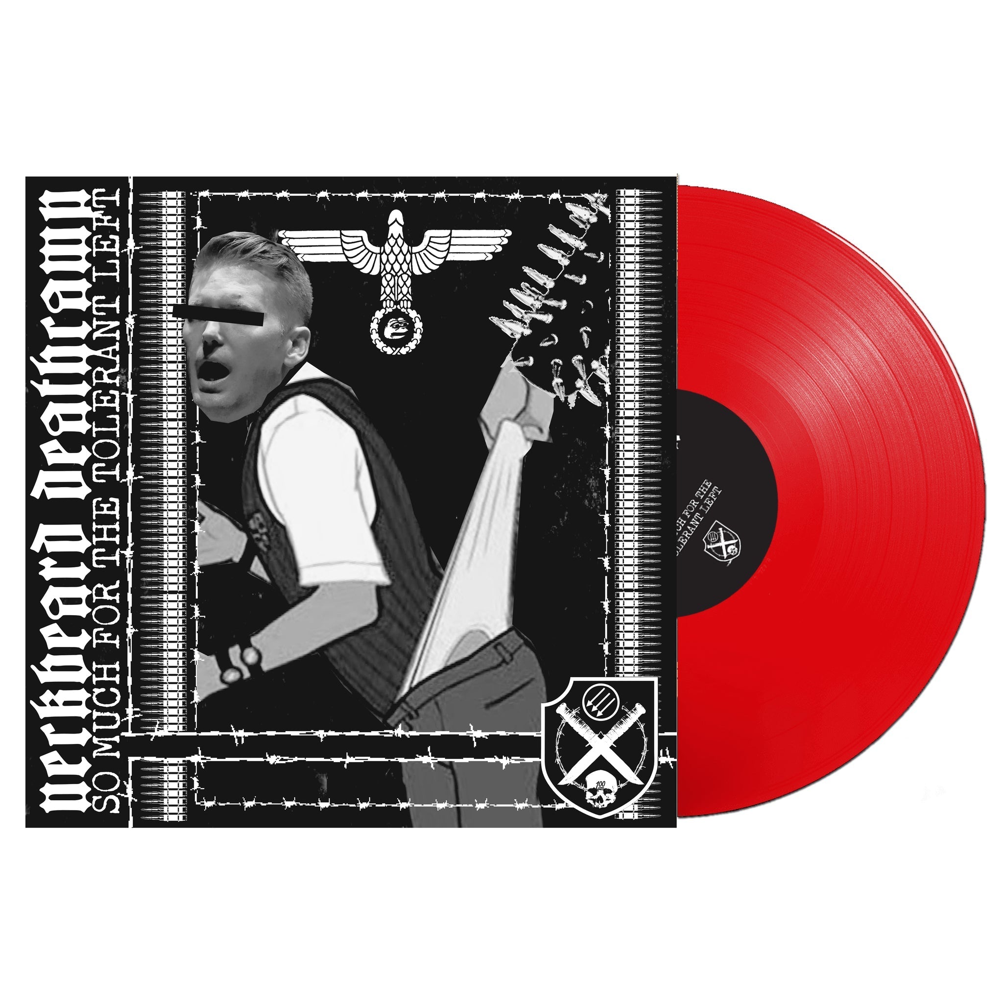 NECKBEARD DEATHCAMP 'SO MUCH FOR THE TOLERANT LEFT' LP - RED