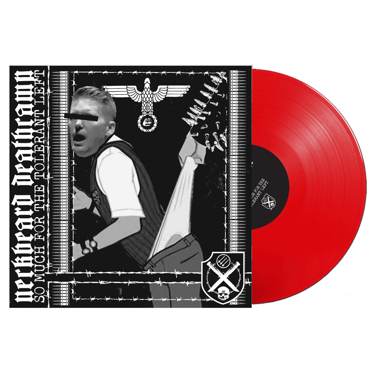 NECKBEARD DEATHCAMP 'SO MUCH FOR THE TOLERANT LEFT' RED LP