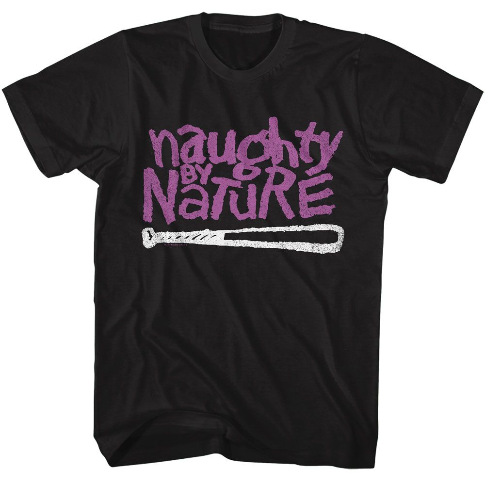 NAUGHTY BY NATURE - 2 COLOR LOGO SHIRT
