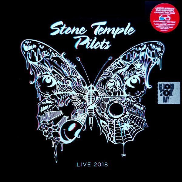 STONE TEMPLE PILOTS 'LIVE 2018' LP - LTD. EDITION - RED