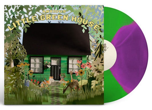 ANXIOUS 'LITTLE GREEN HOUSE' LP - GREEN/VIOLET BUTTERFLY