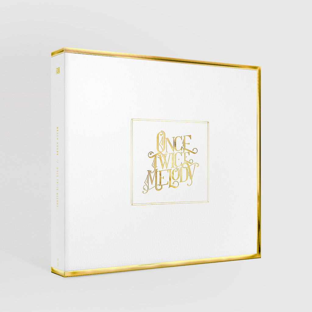 BEACH HOUSE 'ONCE TWICE MELODY' 2LP GOLD EDITION BOX - GOLD/CLEAR