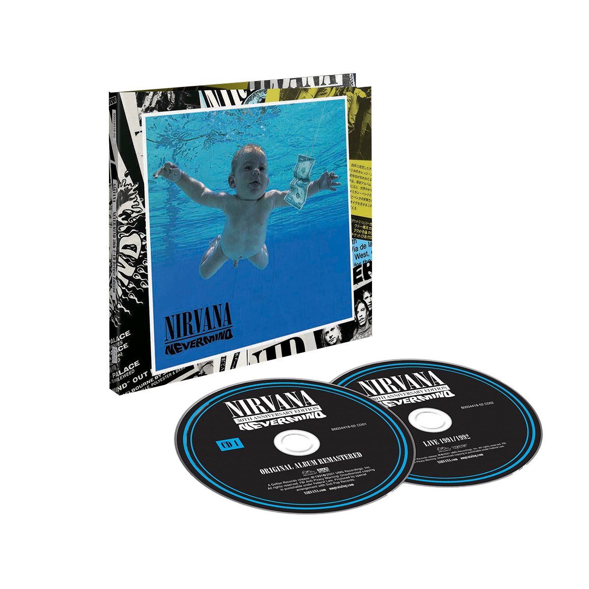 NIRVANA 'NEVERMIND' 30TH ANNIVERSARY 2CD
