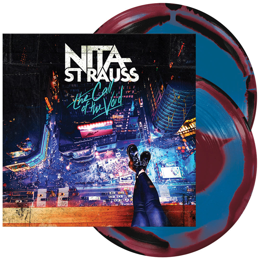 NITA STRAUSS 'THE CALL OF THE VOID' 2LP - EXCLUSIVE - LTD. 250 CYAN/OXBLOOD/HEAVY BLACK/SPLATTER