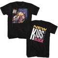 NEW KIDS ON THE BLOCK - NKOTB DEBUT ALBUM FRONT AND BACK SHIRT