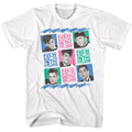 NEW KIDS ON THE BLOCK - NKOTB TRICOLOR SQUARES SHIRT