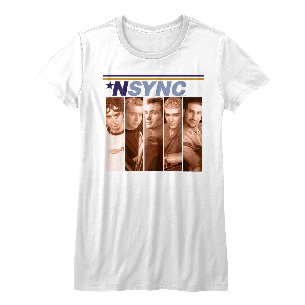 NSYNC - BOXES LADIES SHIRT
