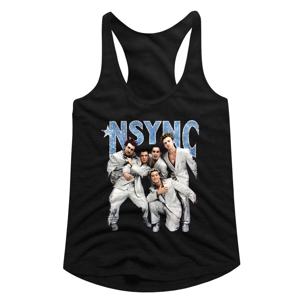 NSYNC - STRIKE A POSE LADIES SHIRT