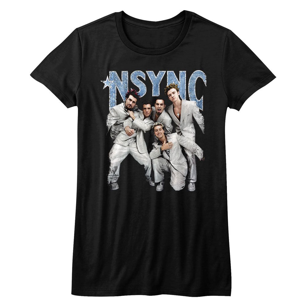 NSYNC - STRIKE A POSE LADIES SHIRT