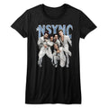 NSYNC - STRIKE A POSE LADIES SHIRT