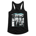 NSYNC - BLUE FLAME LADIES SHIRT