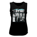 NSYNC - BLUE FLAME LADIES SHIRT