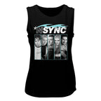 NSYNC - BLUE FLAME LADIES SHIRT