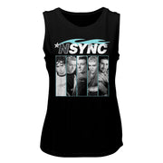 NSYNC - BLUE FLAME LADIES SHIRT