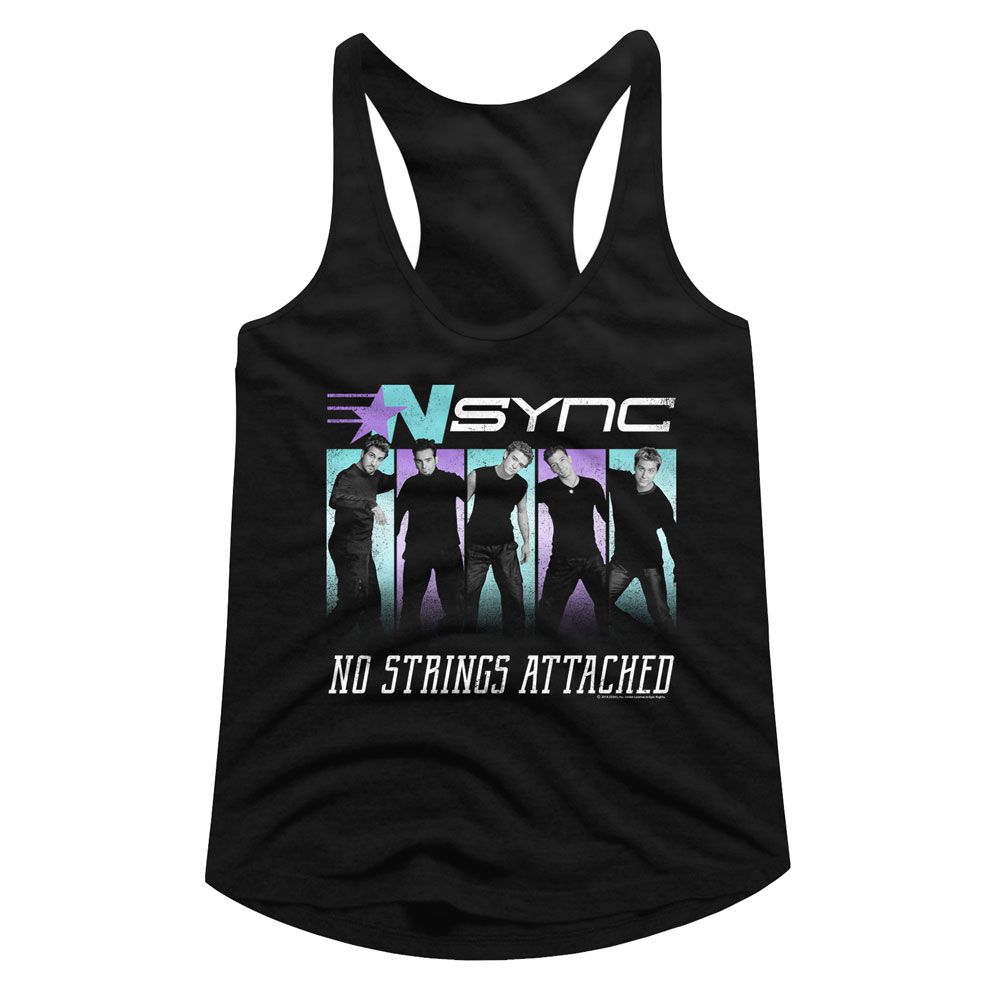 NSYNC - BLUE PURPLE LADIES SHIRT