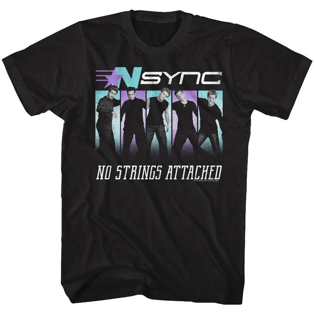 NSYNC - BLUE PURPLE SHIRT