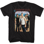 NSYNC - BLUE SKIES AND LOGO SHIRT
