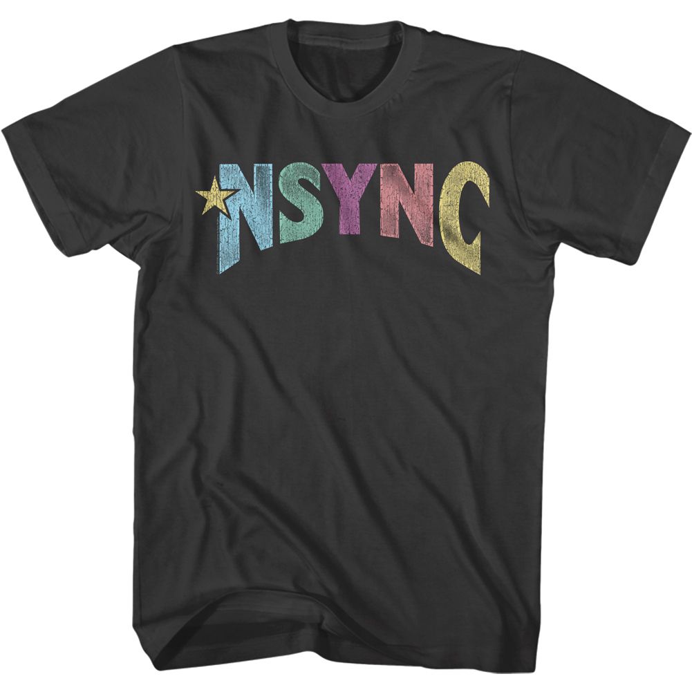 NSYNC - MULTI COLOR LOGO SHIRT