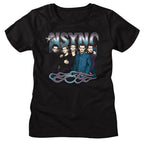 NSYNC - COOL TONES AND FLAMES LADIES SHIRT