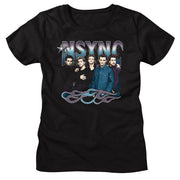 NSYNC - COOL TONES AND FLAMES LADIES SHIRT