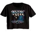 NSYNC - COOL TONES FLAMES LADIES SHIRT