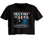 NSYNC - COOL TONES FLAMES LADIES SHIRT