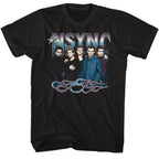 NSYNC - COOL TONES AND FLAMES SHIRT