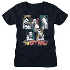 NSYNC - SPARKLY BOXES LADIES SHIRT
