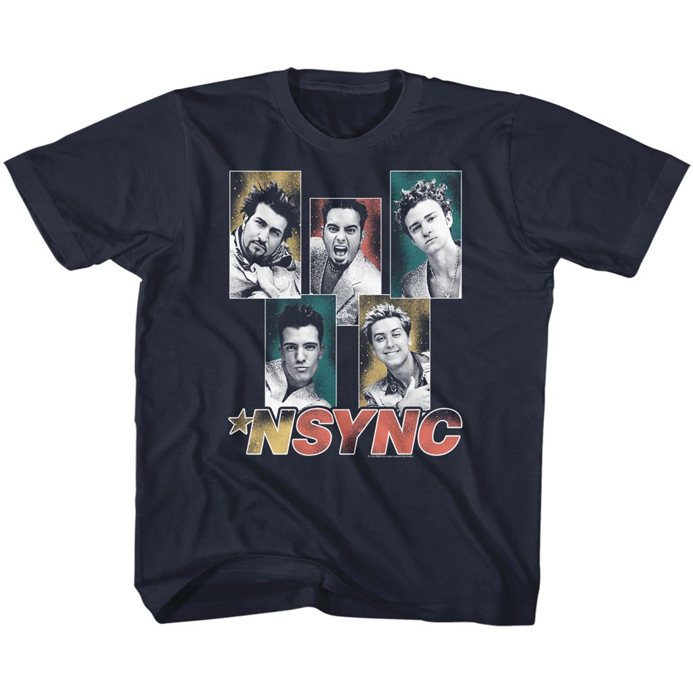 NSYNC - SPARKLY BOXES YOUTH SHIRT