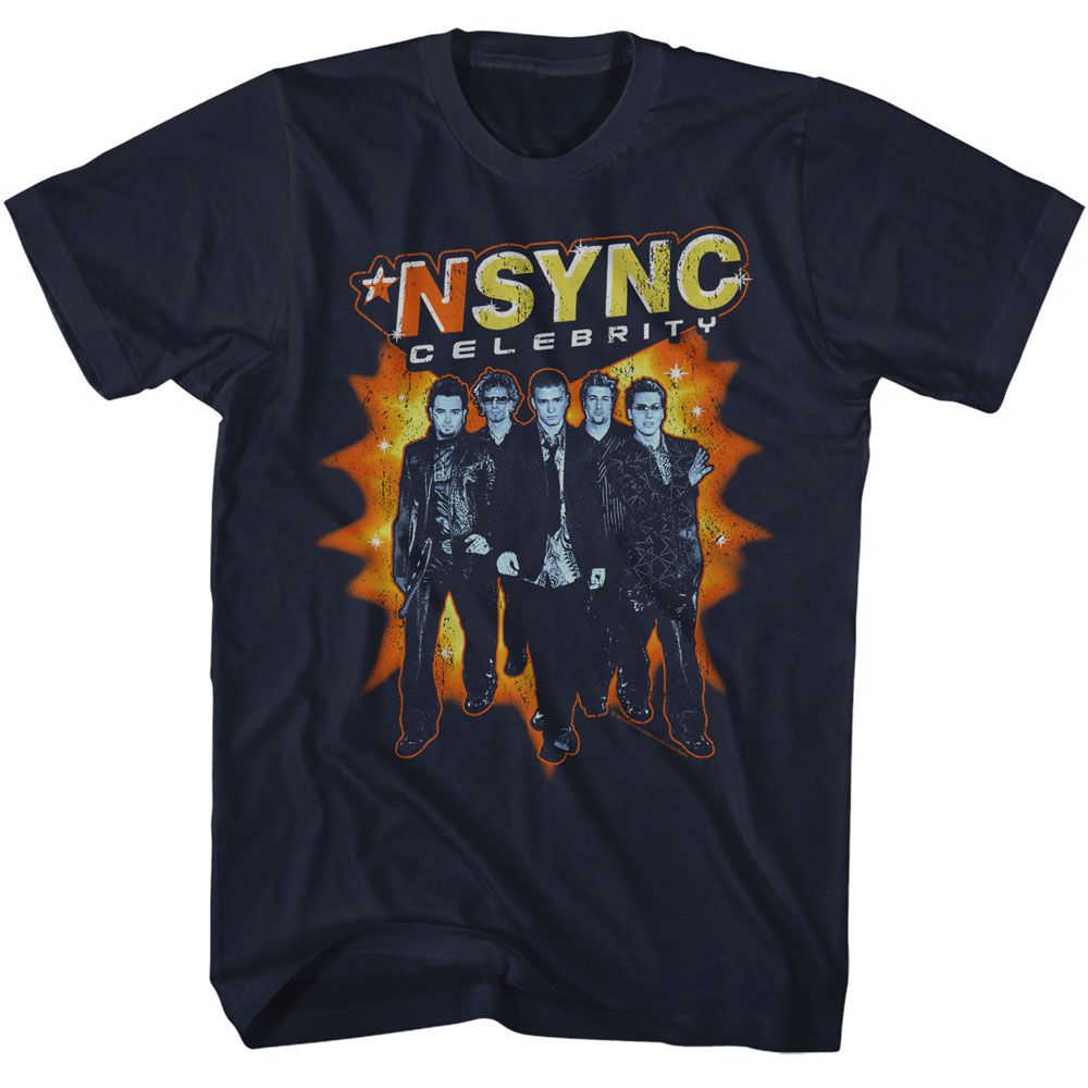 NSYNC - CELEBRITY EXPLOSION SHIRT