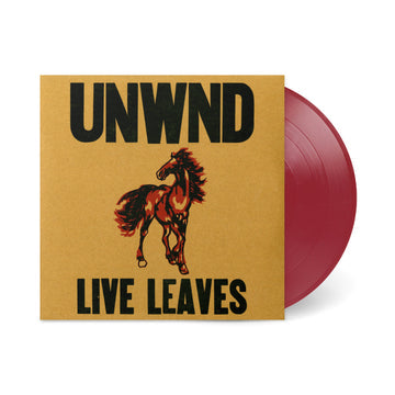UNWOUND 'LIVE LEAVES' 10TH ANNIVERSARY EDITION 2LP - AUTUMN RED