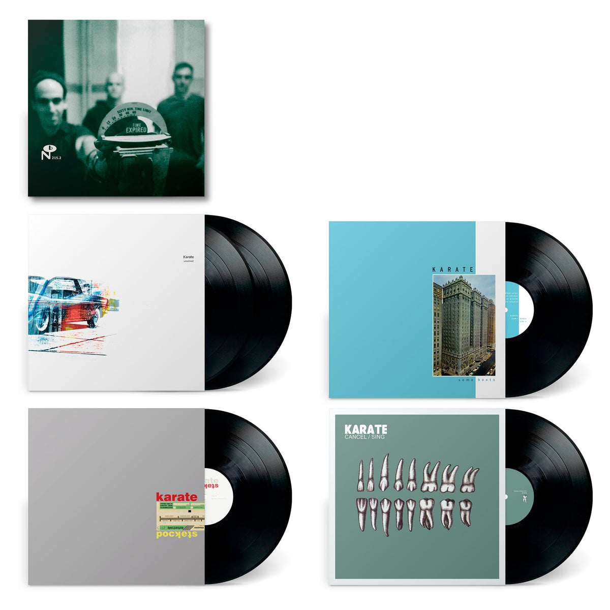 KARATE 'TIME EXPIRED' 5LP BOX SET