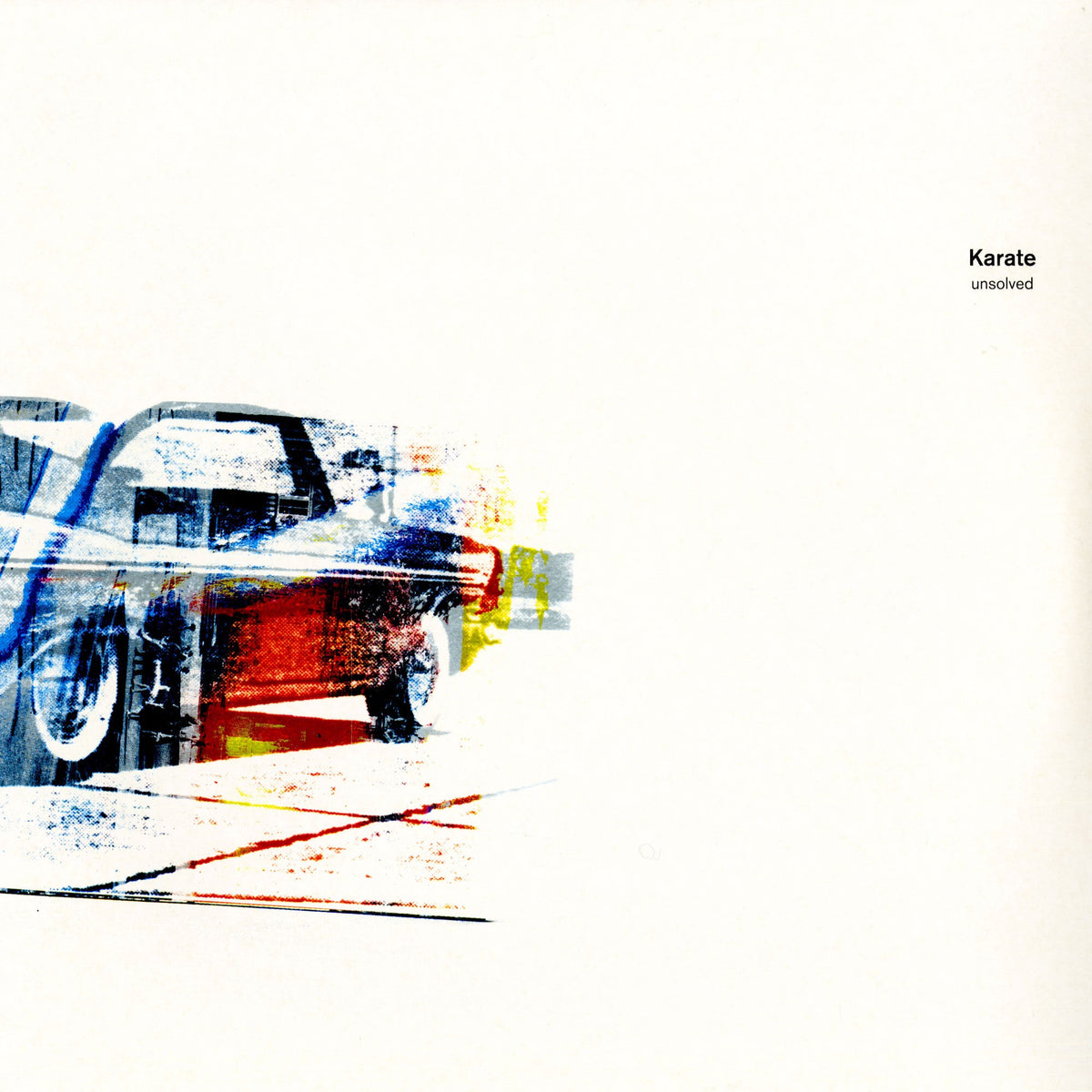 KARATE 'UNSOLVED' 2LP - CORNETTO COLOR
