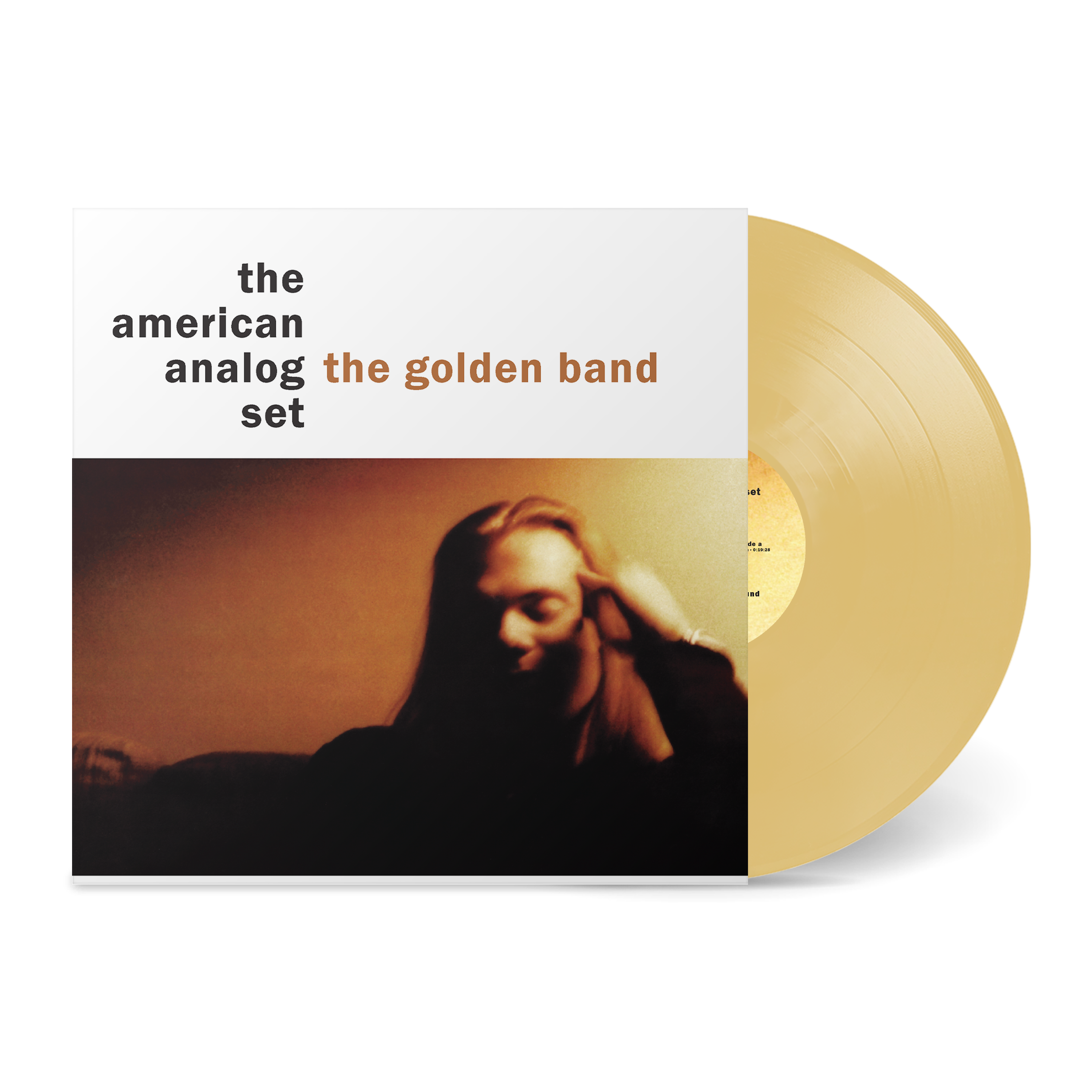 THE AMERICAN ANALOG SET 'THE GOLDEN BAND' LP - YELLOW