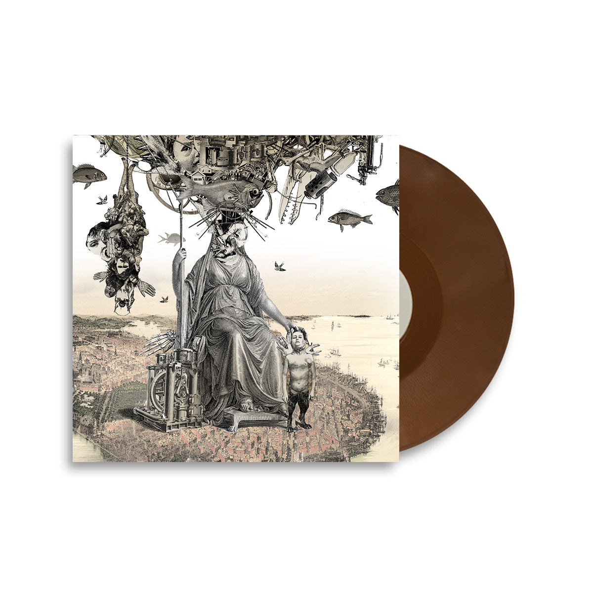 THE NUMBER TWELVE LOOKS LIKE YOU ‘MONGREL’ LP - EXCLUSIVE - LTD. 100 - OPAQUE BROWN