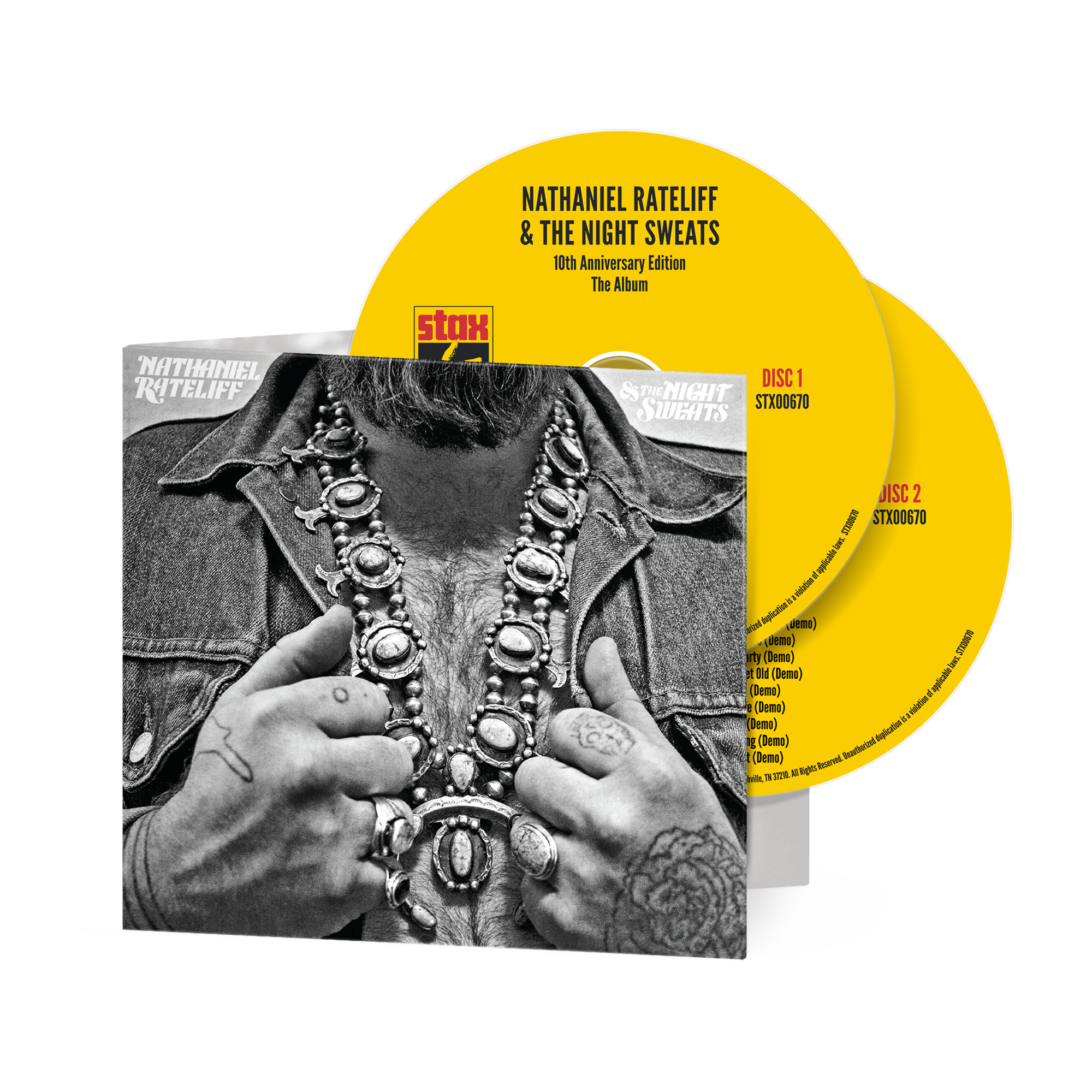 NATHANIEL RATELIFF & THE NIGHT SWEATS 'THE ALBUM' 10TH ANNIVERSARY 2CD