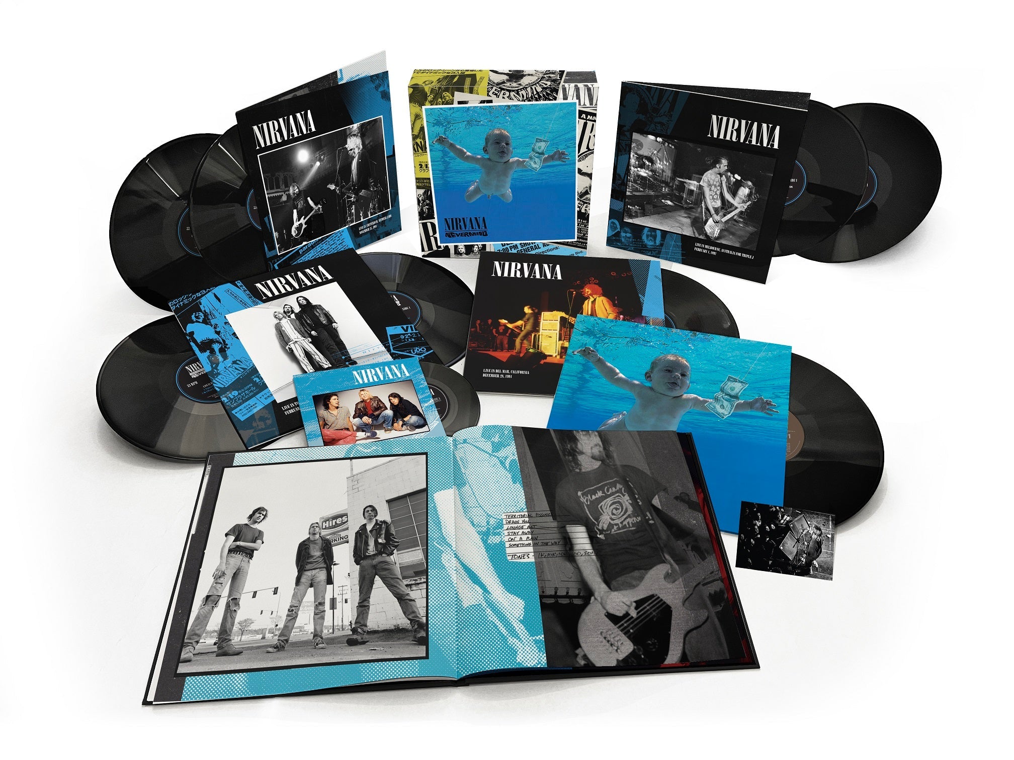 NIRVANA 'NEVERMIND' 30TH ANNIVERSARY SUPER DELUXE 8xLP + 7"