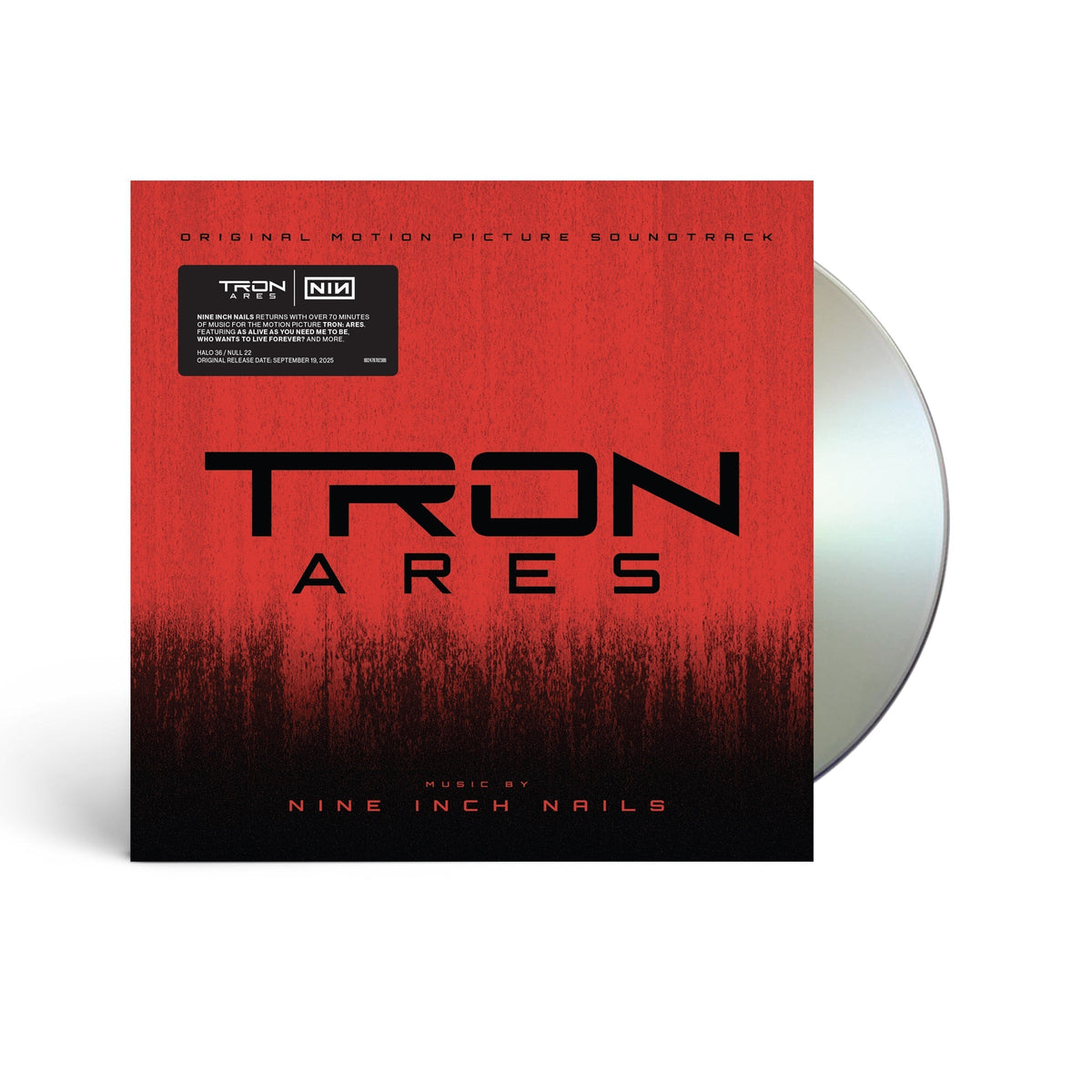 NINE INCH NAILS 'TRON: ARES (SOUNDTRACK)' CD