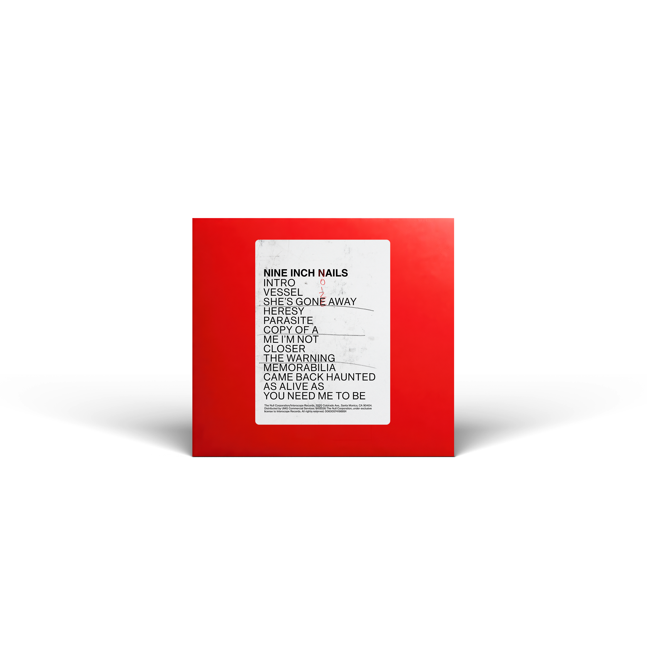 NINE INCH NAILS 'NINE INCH NOIZE' CD