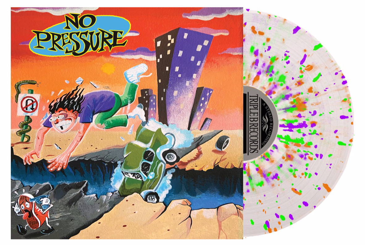 NO PRESSURE (THE STORY SO FAR) S/T LP - EXCLUSIVE - LTD. 200 - CLEAR/COLOR/SPLATTER