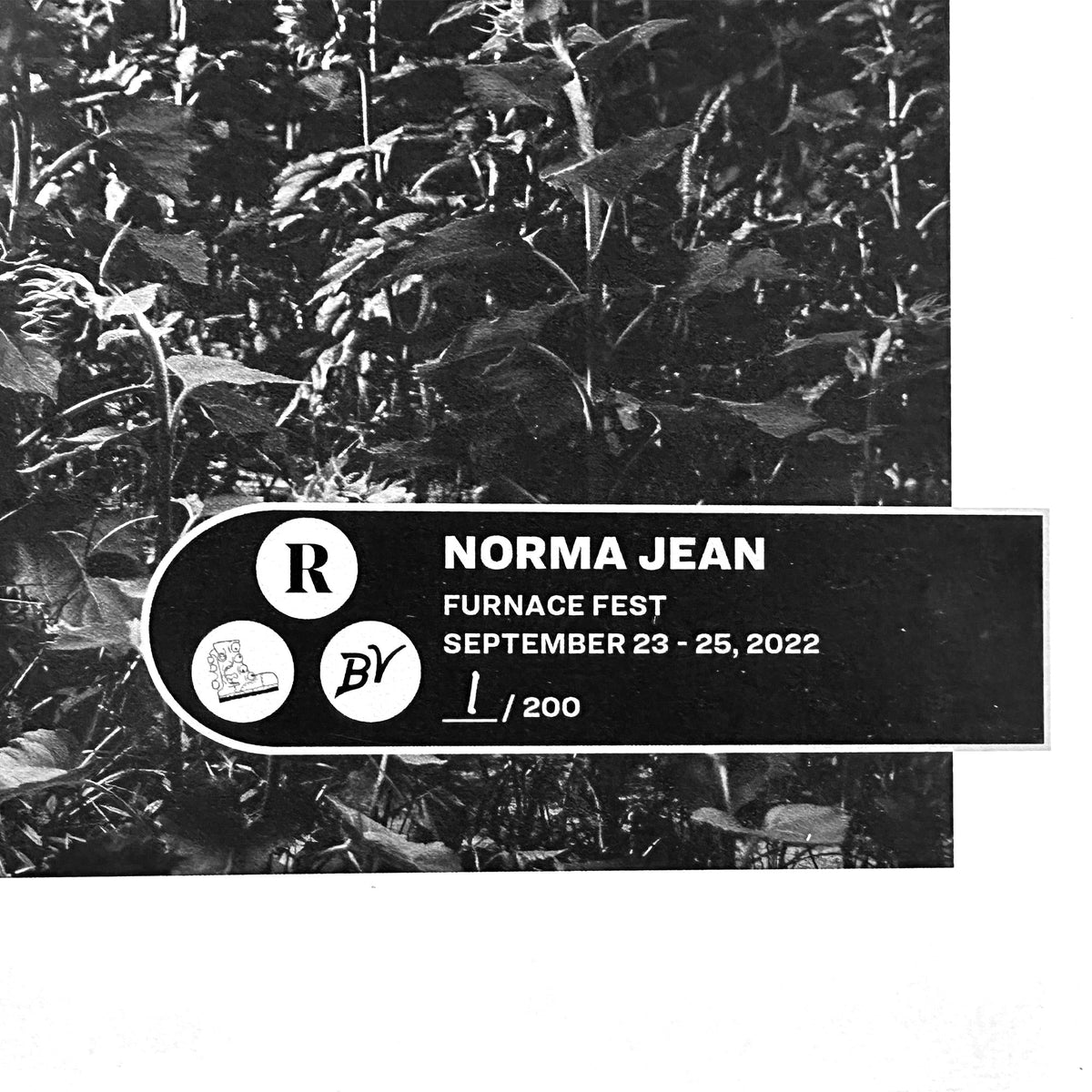 NORMA JEAN x FURNACE FEST 2022 NUMBERED PRINTS - EXCLUSIVE - LTD.