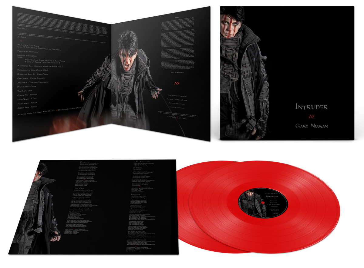 GARY NUMAN 'INTRUDER' 2LP (Red Vinyl)