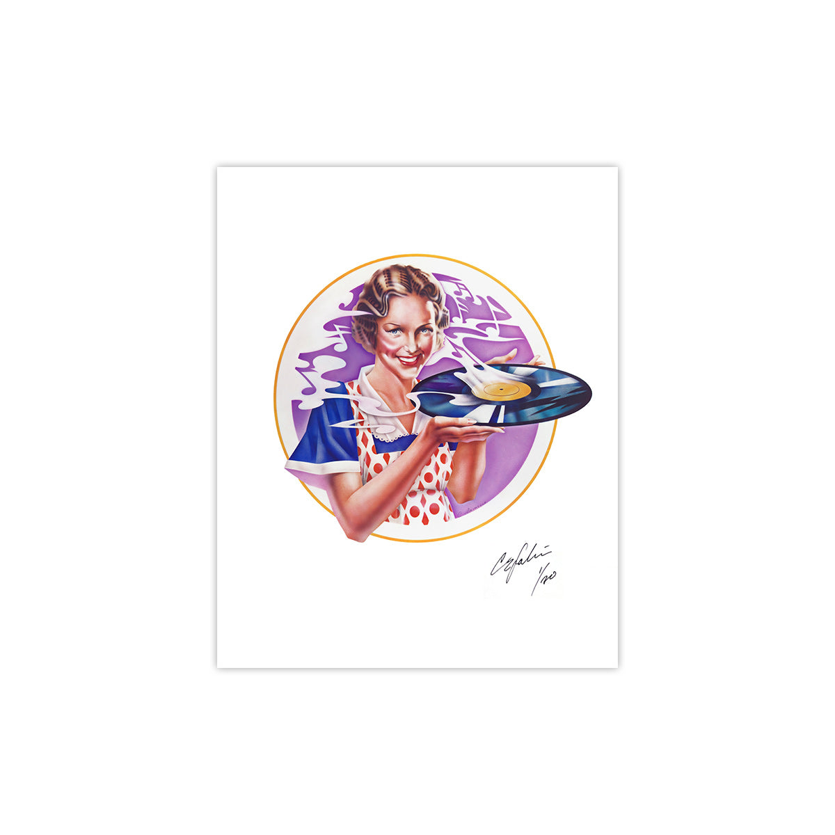 GOLDMINE MAGAZINE: ERNIE CEFALU – FEB/MAR 2023 ULTIMATE BUNDLE W/ 10 HAND-SIGNED/NUMBERED ERNIE CEFALU ART PRINTS