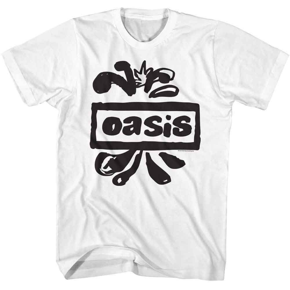 OASIS - SPLATTER LOGO SHIRT